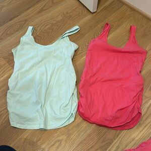 Old Navy maternity cotton tanks XS